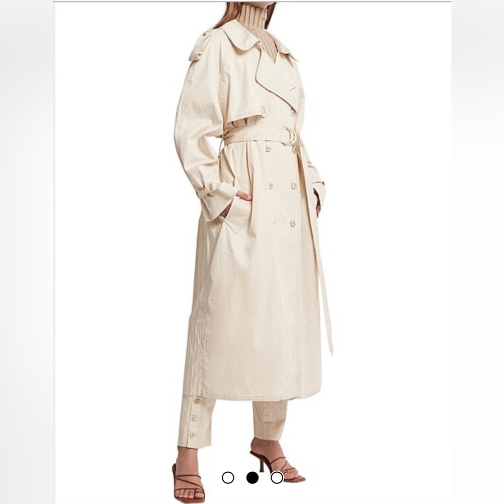 Aje prima pleat trench coat - Picture 3 of 6
